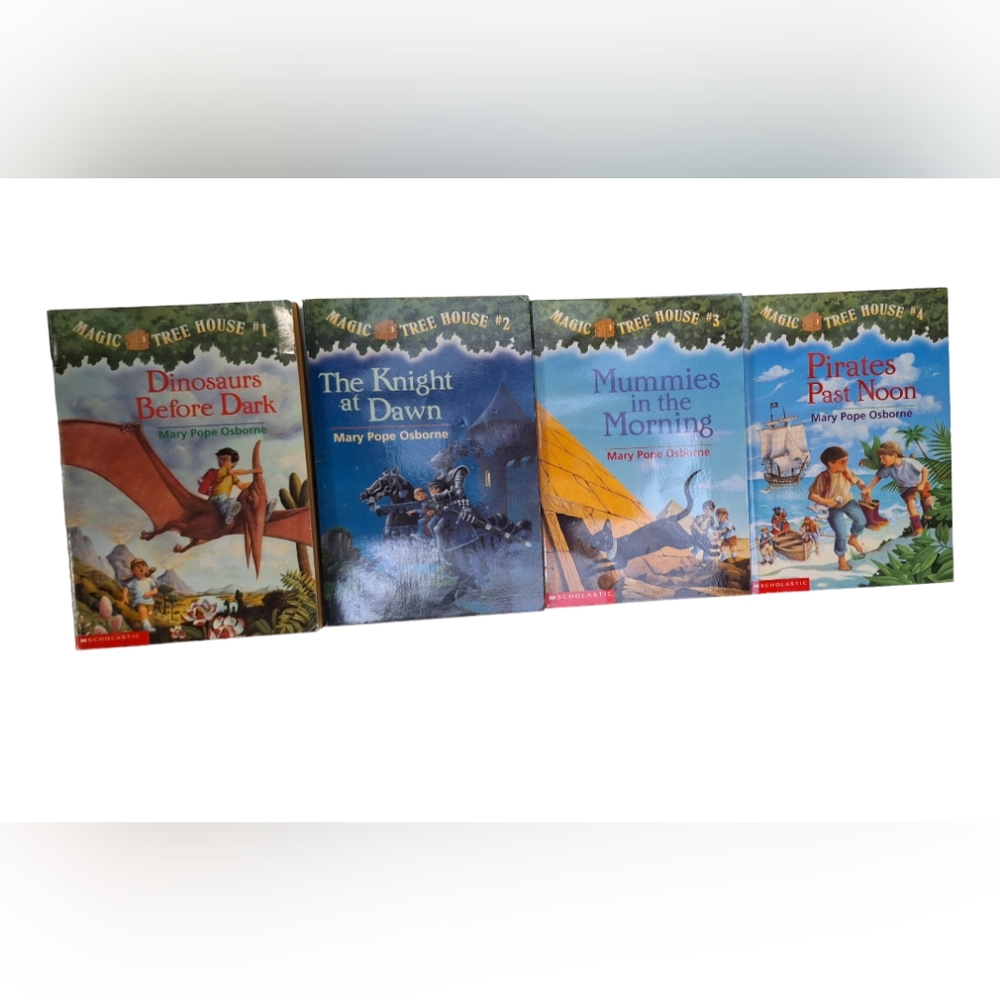 Magic Tree House Books 1-4